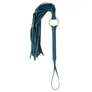 Ouch Halo Leather-Look Ring Flogger