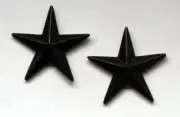 2 TWO ONE STAR BRIGADIER GENERAL BLACK JACKET HAT PIN SET UP US ARMY O-7 VETERAN