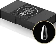APRÉS Apres Gel-X Natural Stiletto Short Tip Box | 500Pc Gel-X Tips, 11 Sizes 00-9, Premium Quality