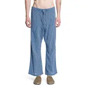 [MYTHINKS] MYTHINKS MAN BLUE TROUSERS Blue
