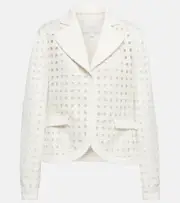 [Giambattista Valli] Giambattista Valli Macramé jacket AU 8 white