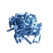50pcs Heavy Duty J Bolt Safety Universal Pins Pallet Rack Safety Bolts Univer...