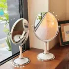 3x Magnifying Glass Vanity Mirror Desktop Standing Mirror Student Dormitory