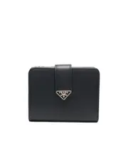 Small leather wallet One size Black