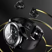 Smart Watch with Earbuds Smartwatch 2 In 1 Wireless Headset Android iOS For Men