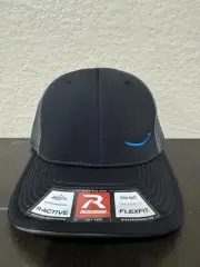 NEW Amazon Prime Embroidered Hat - Black - Small / Medium
