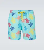 [Vilebrequin] Vilebrequin x Falke Moorea printed swim trunks UK 32 blue