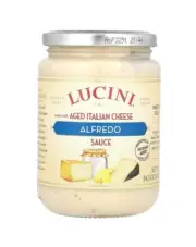 Lucini Premium Alfredo Sauce, 14.5 oz (411 g) Made in Italy Small Batch 2 Jars