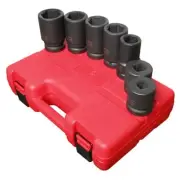 SOCKET SET IMPACT 1" DRIVE 7 PC DEEP METRIC SUN5697M Brand New!