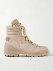 [BOGNER] BOGNER - St. Moritz 14 Shearling-lined Leather Ankle Boots - Beige - IT35 IT 35 Neutrals