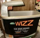 Scotts Wizz 2,500 sq. ft. Handheld Spreader, Battery Power Lawn Seed Fertilizer