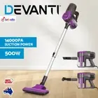 Devanti Stick Vacuum Cleaner Handstick Vac Handheld Bagless Corded 500W Purple