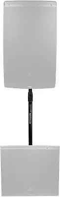 GASPOLE-B M20 Threaded Air Assist Subwoofer-Speaker Pole Mount Stand,Black