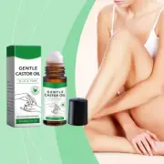 30ml Organic-Castor Oil,100%Pure Cold Pressed Castor Oil Roller HOT Y7J88