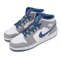 在飛比找ETMall東森購物網優惠-Nike Air Jordan 1 Mid GS 大童鞋 女