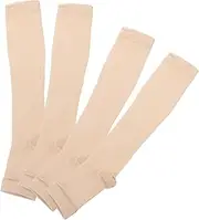 MOLUCKFU 2 Pairs Calf Compression Socks for Women Breathable Sports Stockings Durable Material Elastic Design for Muscle and Leg Shape