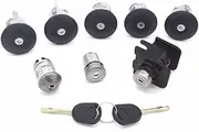 Complete Lock Set Ignition Switch Left Right Door Lock Trunk Lock, for Ford, Transit Connect MK6 2000-2006 YC15V22050YG 4119503 car Door Lock
