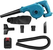 Cordless Leaves Blower,Handheld Cordless Dust Cleaner for Auto - Humanized Design Small Blowing Aircraft for Home Gardens, Terraces, and Garages