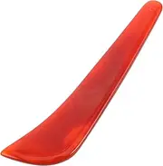 PartyKindom Red Agate Gua Tool Natural Facial Scraping Board for Eye and Face Massage User Friendly Skincare Tool for Home and Spa Use Durable and Easy to Clean