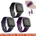 For Fitbit Versa 2 3 4 Watch Strap Replacement Bands Silicone Sports Wrist band