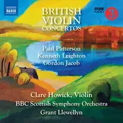 British Violin Concertos -Howick, Clare Bbc Scottish Symphony Orchestra Grant CD