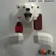 下殺-【送工具包】3D立體紙模型 夏日的北極熊壁掛牆飾幾何摺紙構成DIY手工創意擺件 壁掛牆飾 裝飾擺件