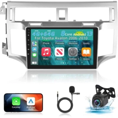 For Toyota Avalon 2005 2006 2007-2010 Android 13 CarPlay 9" Car Stereo Radio GPS