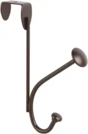 iDesign Pello Over the Door Organizer Hook, 1.25" x 5.25" x 7"