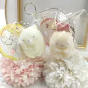 San-X Sumikko Gurashi Figure Mascot Flocky Doll Keychain Key Holder Japan