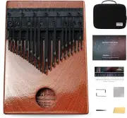 36 Keys Chromatic Kalimba, Double-layer Symmetrical Layout 36 Tines Professional