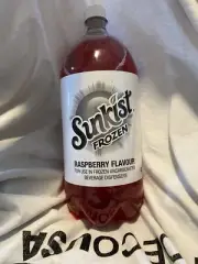 Sunkist 2L FROZEN Raspberry Flavour - FANTA - COCA-COLA - MTN DEW - RARE SODA 1x