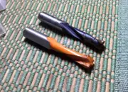 2 LEITZ DRILL BITS #033446 and #033447 (Right and Left Handed)