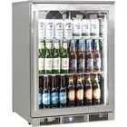 Alfresco Envy Bar Fridge 148 Litre Quiet Operation with 1 Glass Door