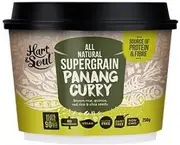 Hart & Soul All Natural Super Grain Panang Curry Ready Meal G/F Vegan 250g