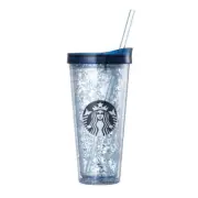 Starbucks Korea 2018 Summer Starlight Glitter Double Wall Cold Cup 650ml