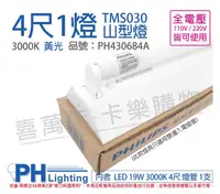 在飛比找PChome24h購物優惠-PHILIPS飛利浦 LED TMS030 T8 19W 3