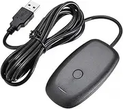 Xbox 360 Wireless Controller, USB Gaming Controller Receiver Adapter for PC Laptop Compatible for Microsoft Xbox 360 Slim Game
