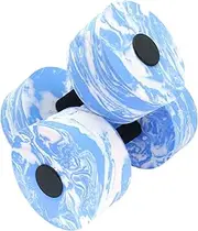 1 Pair Pool Dumbbells, Fitness Barbells Hand Weights Exercises, Pool Fitness Equipment Ergonomic Aerobics Workouts Set For Home Lake Holiday Vacation