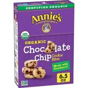Organic Chocolate Chip Cookie Bites, 6.5 oz. Box