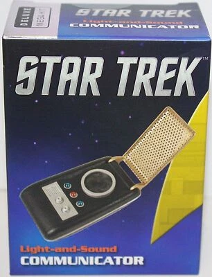 Star Trek Classic TV Series Light-and-Sound Communicator with Book NEW SEALED