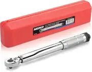 Drive Adjustable Click Torque Wrench, Chrome Vanadium Steel | 20-200 Inch-Pound