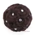 Wig Synthesis Curly Chignon Elastic Hair Extension Clip Fashion Hair Clips