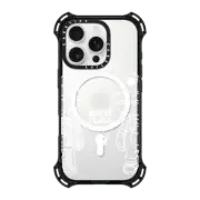 iPhone 16 Pro Bounce Case MagSafe Compatible Happi Class X-Kun (White) By Herocross