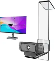 Pro V2 | Webcam Mount | Position Anywhere on Laptops to 32" Screens | Tripod Gooseneck Teleprompter Alternative for Eye Contact Audience