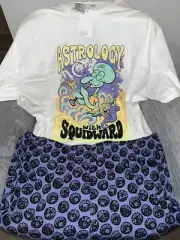Adult Unisex size (XXL) Squidward Summer Pjs Pyjamas SpongeBob SquarePants