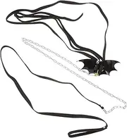 Parliky Turtle Harness and Leash Set Wing Decor Easy to Use for Hamster and Small Animals