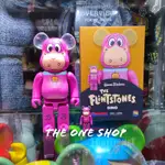 THEONESHOP BE@RBRICK THE FLINTSTONES DINO 摩登原始人 迪諾 400% 100%