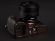 Wood Wooden Camera Grip Baseplate Handle Holder For Sony A7R4 A9M2 Light Weight
