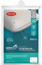 46X72Cm Comfortech Coolmax Cotton Pillow Protector Home Bedding White