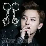 BIGBANG 權志龍 G-DRAGON GD 同款個性音符穿刺耳環 (一對)